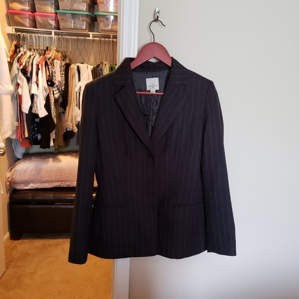 Blue Pinstripe suit